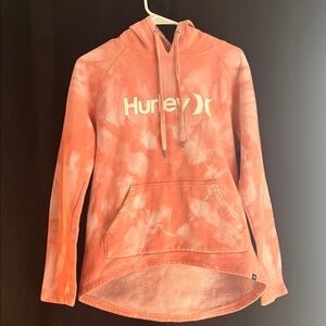 Hurley Peach Tie-Dye Hoodie